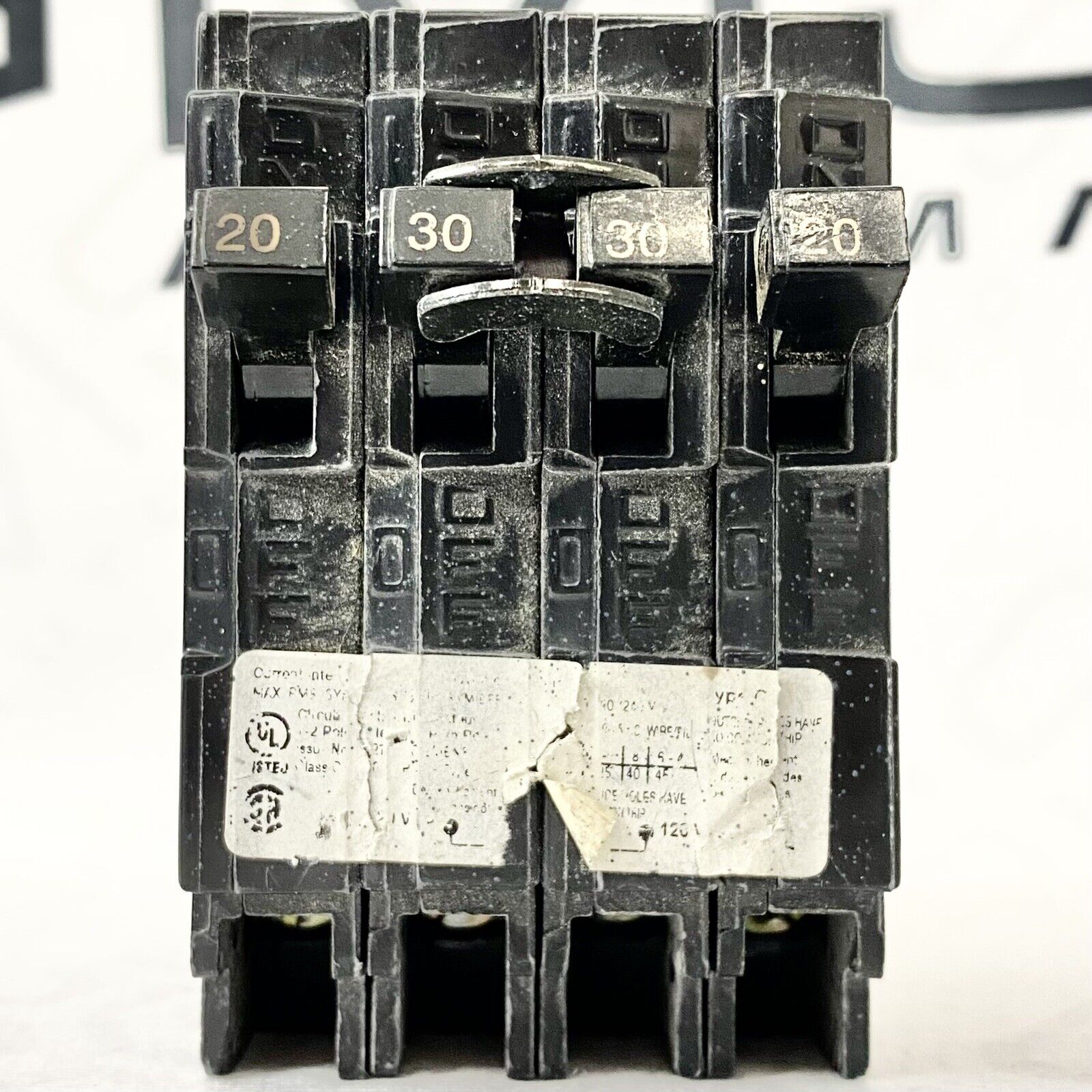 Siemens Q22030CT 20-30A 4 Pole 120/240V Circuit Breaker