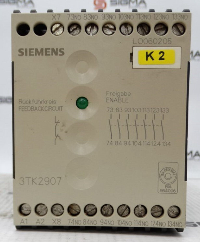 SIEMENS 3TK2907-0BB4 CONTACTOR
