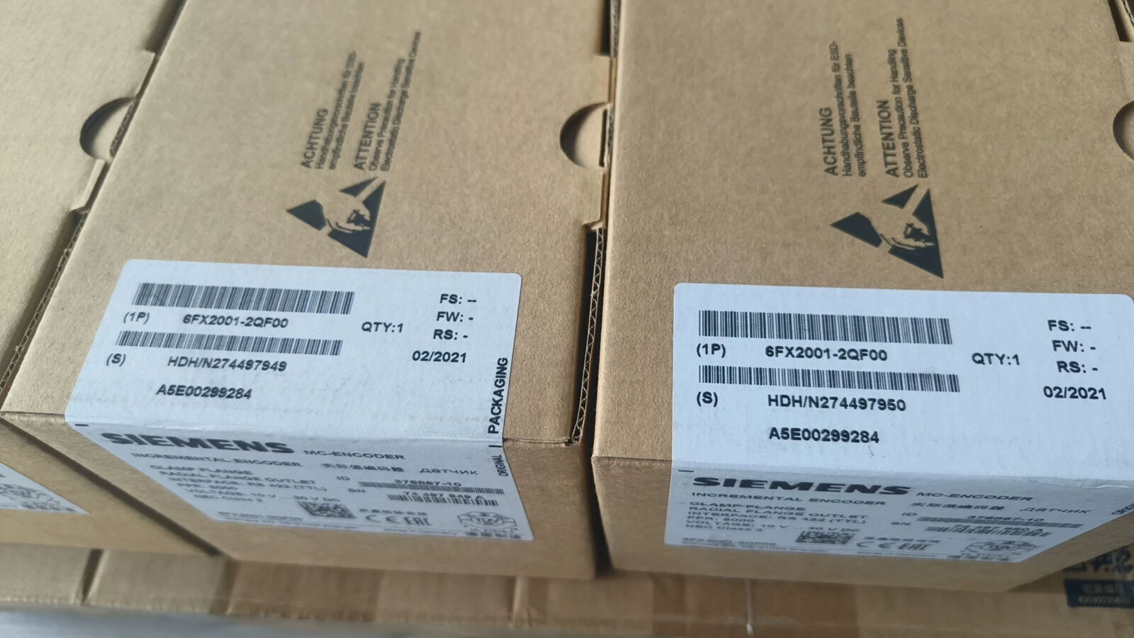 SIEMENS encoder 6FX2001-2QF00 NEW