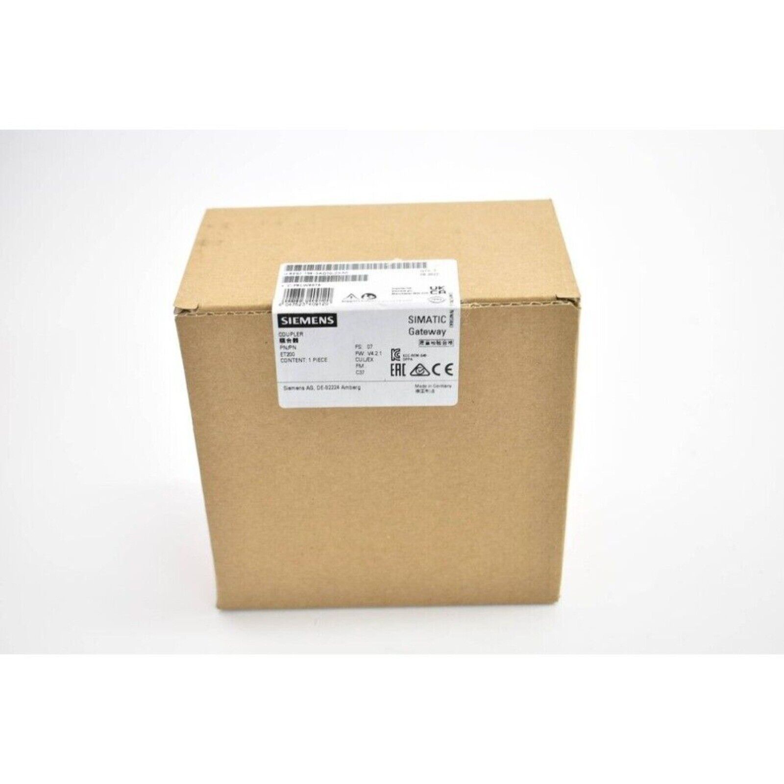 New Siemens 6ES7 158-3AD10-0XA0 6ES7158-3AD10-0XA0 SIMATIC PN/PN Coupler