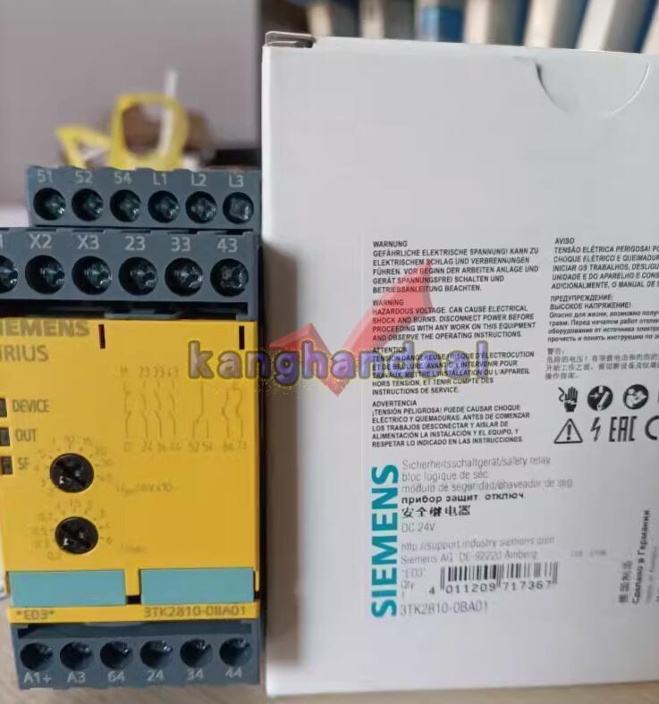 1PCS NEW Siemens Sirius Safety Relay 3TK2810-0BA01 3TK28100BA01
