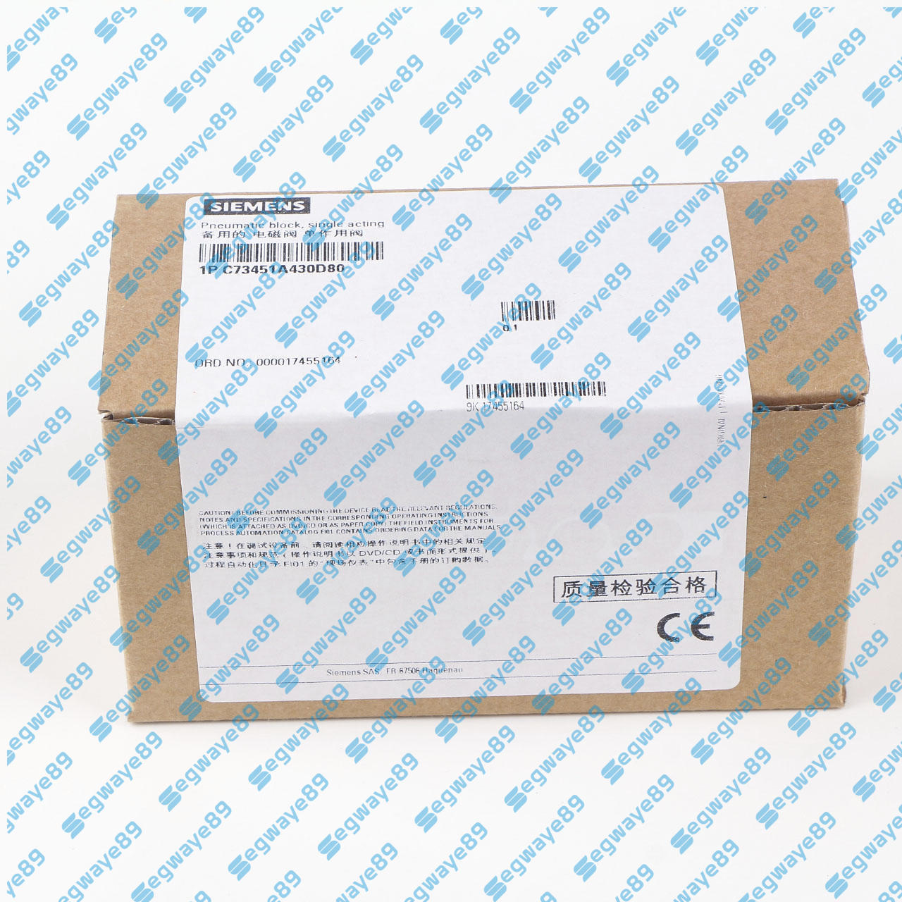 1PCS NEW SIEMENS C73451-A430-D80 Pneumatic block C73451A430D80