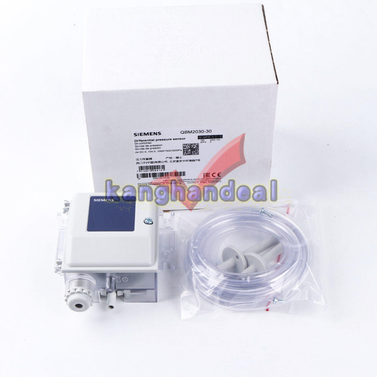 1PCS NEW Siemens QBM2030-30 Air Differential Pressure Sensor