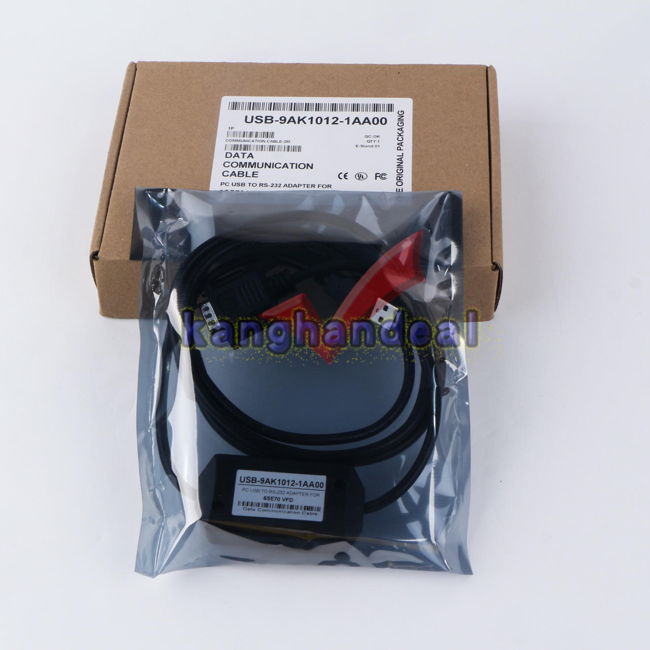 1PCS NEW FOR Siemens PLC Programming Cable 6SE70 9AK1012-1AA00 USB-9AK1012-1AA00