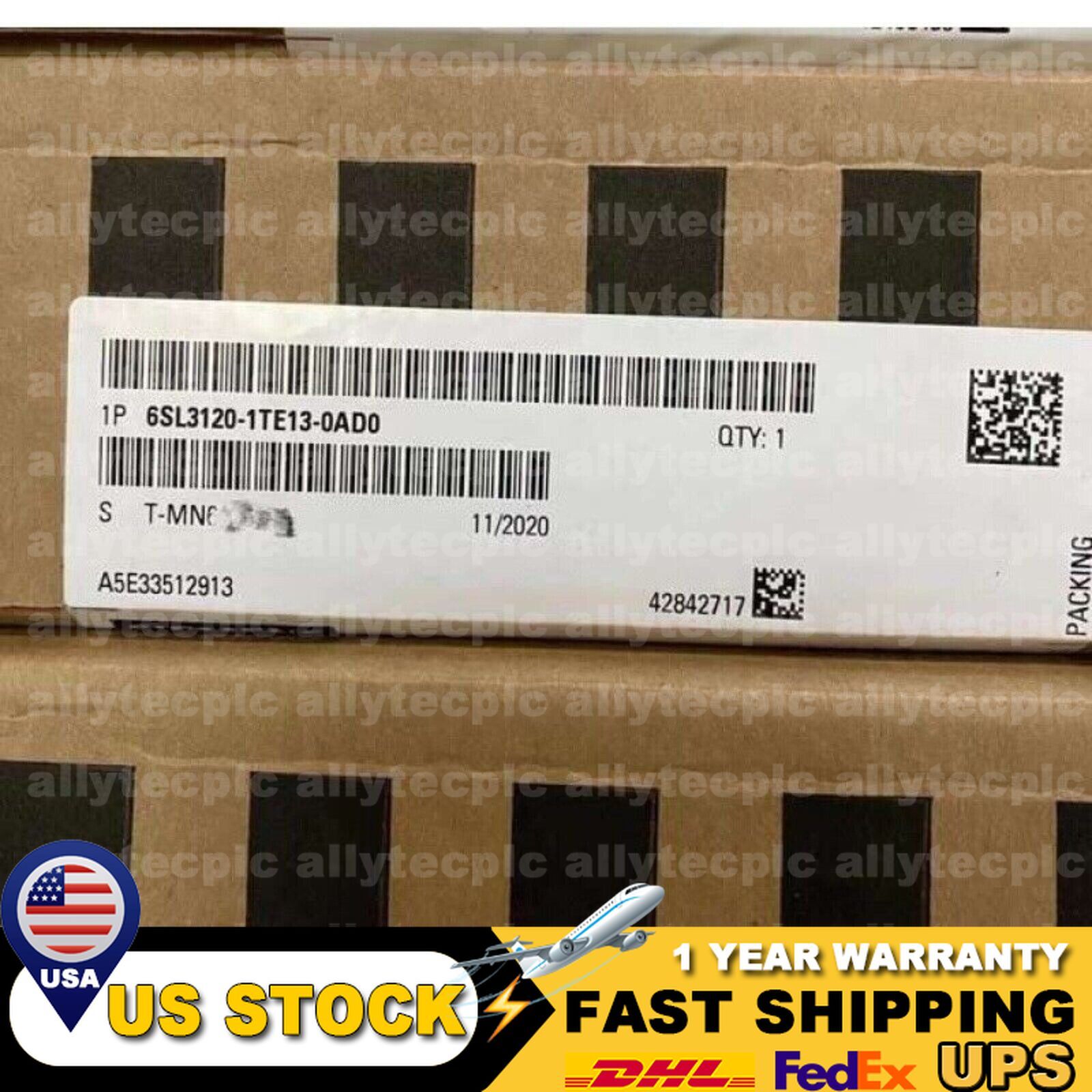New Siemens 6SL3120-1TE13-0AD0 6SL3 120-1TE13-0AD0 1 Year Warranty Fast Shipping
