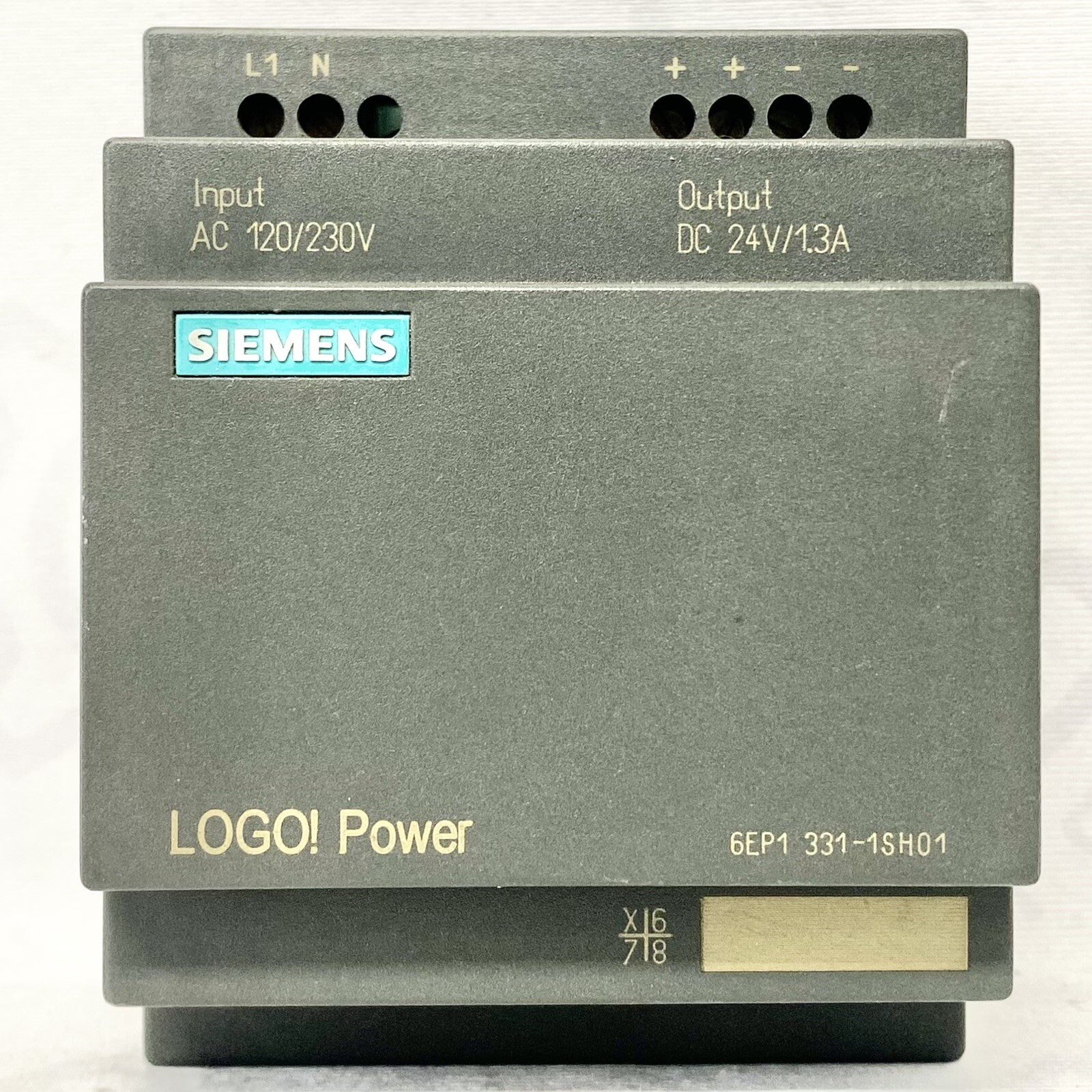 Siemens 6EP1331-1SH01 Power Supply 120/230VAC 1.3A 24VDC 