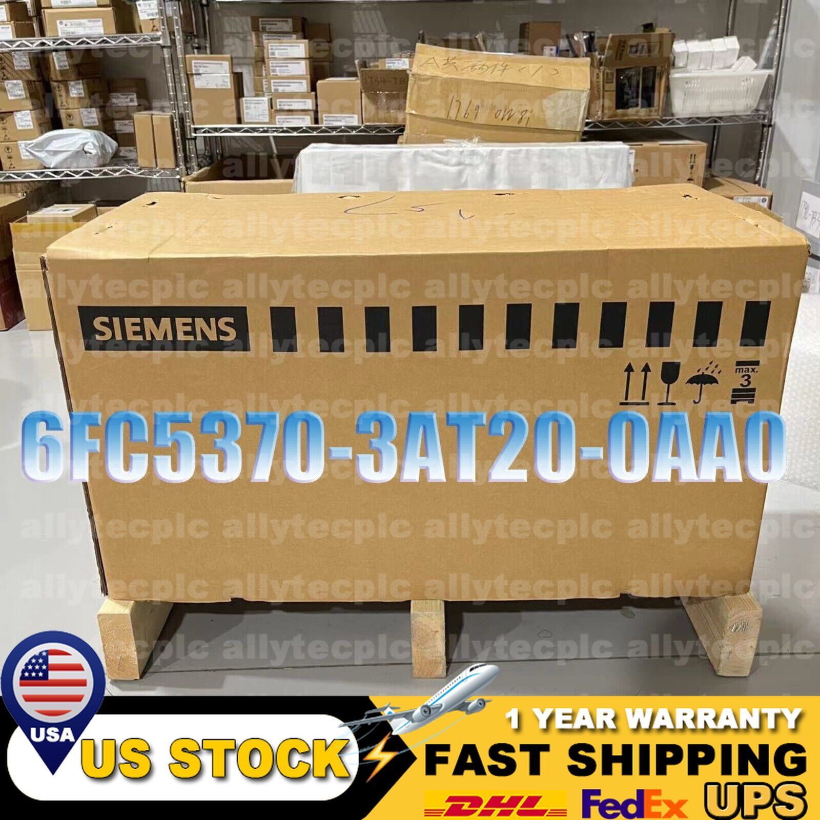 New Siemens 6FC5370-3AT20-0AA0 6FC5 370-3AT20-0AA0 1 Year Warranty Fast Shipping