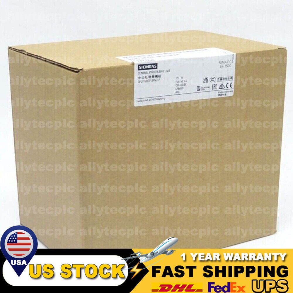 New Siemens 6ES7516-3UN00-0AB0 6ES7 516-3UN00-0AB0 1 Year Warranty Fast Shipping