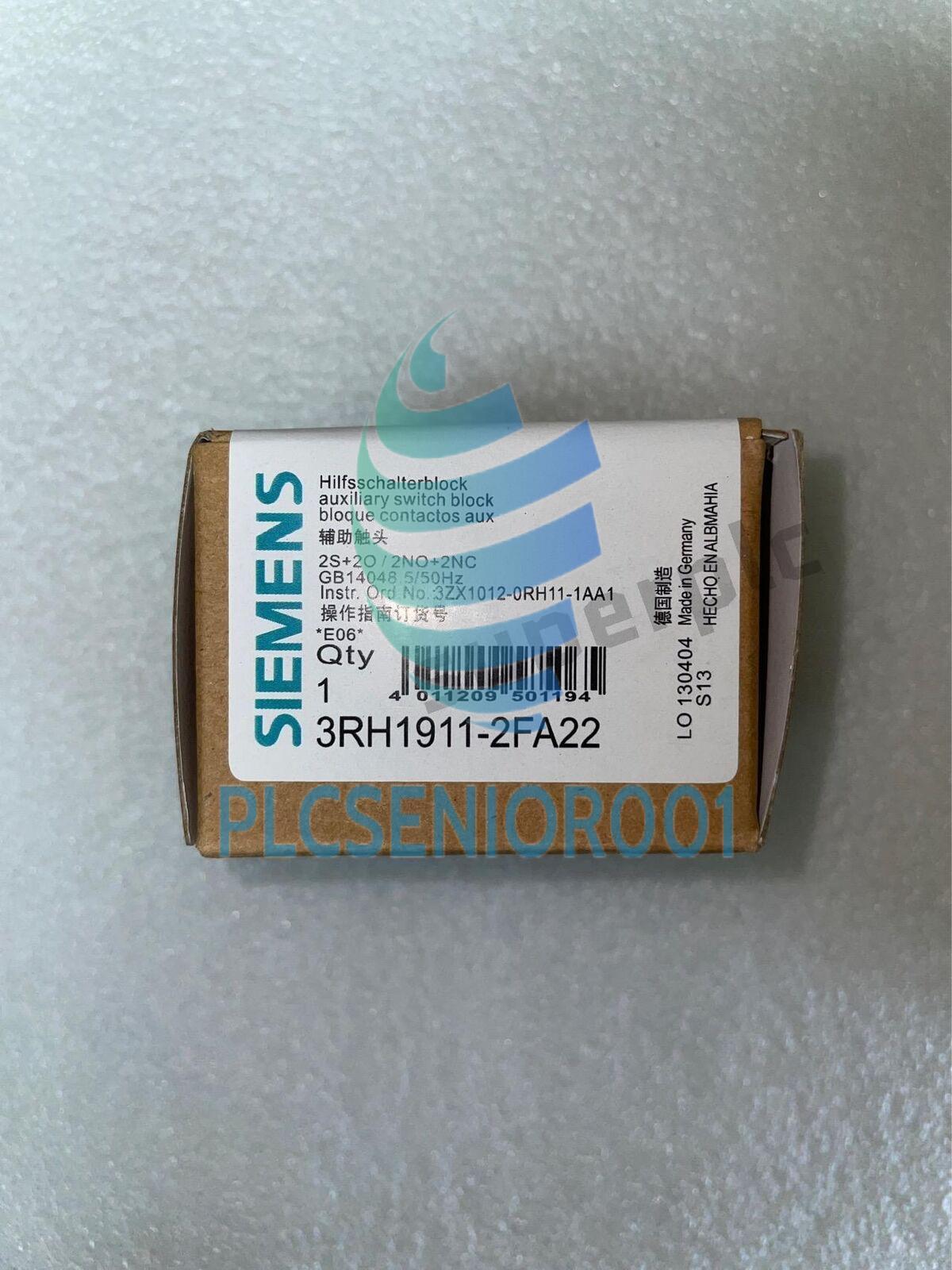 NEW SIEMENS one 3RH1911-2FA22 3RH1 911-2FA22  AUXILIARY CONTACT