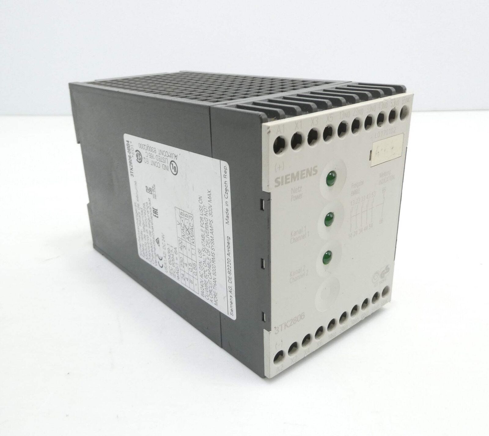 SIEMENS 3TK2806-0BB4 SAFETY SWITCHGEAR *E01*