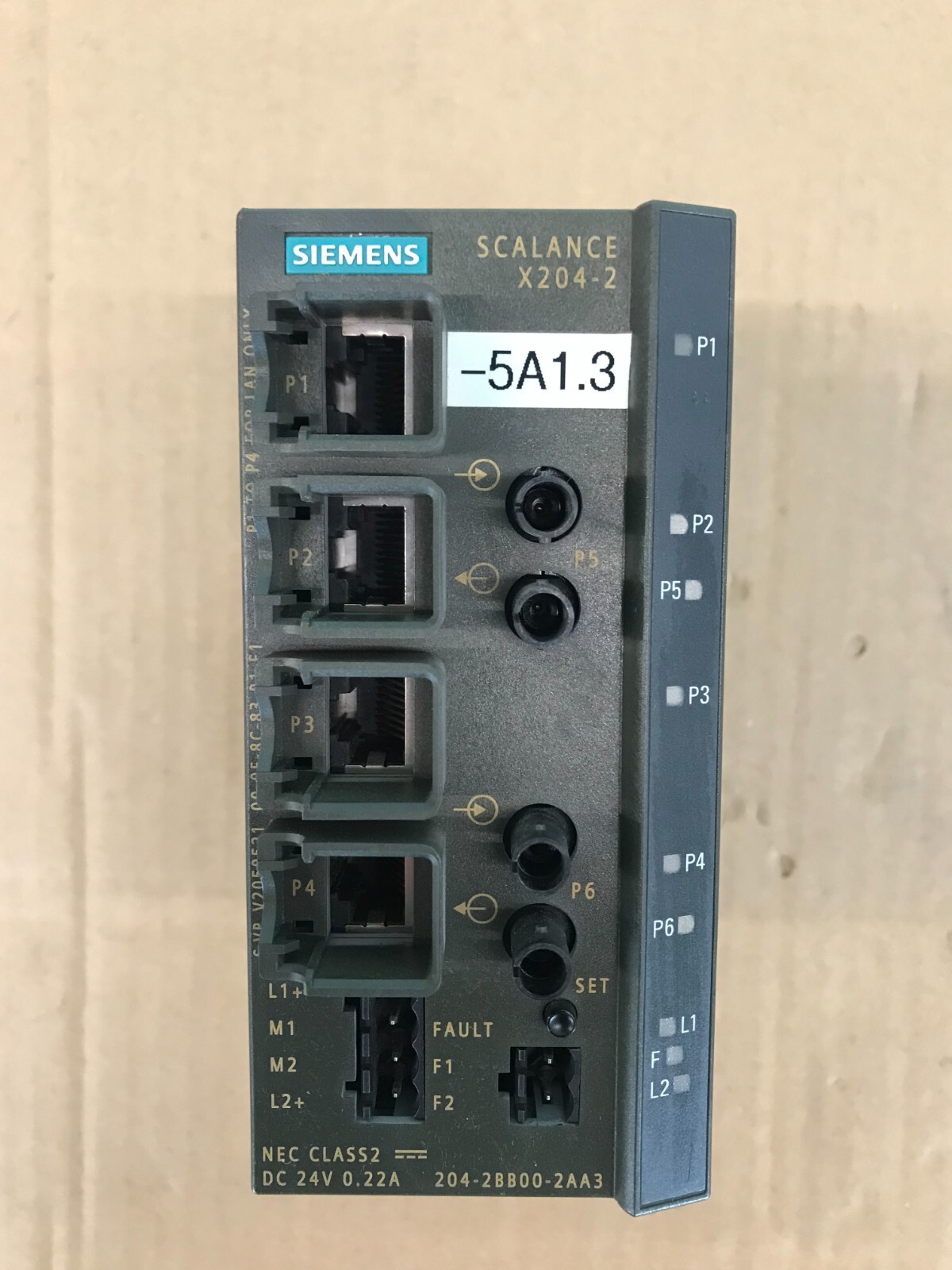 SIEMENS SCALANCE Ethernet Switch X204-2 1P 6GK5204-2BB00-2AA3