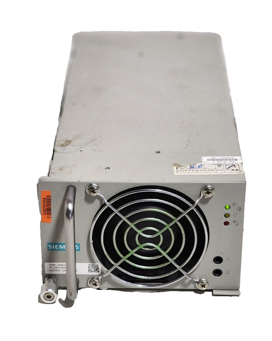SIEMENS ESR-48/30F Delta Electronics 200-240v output 52V