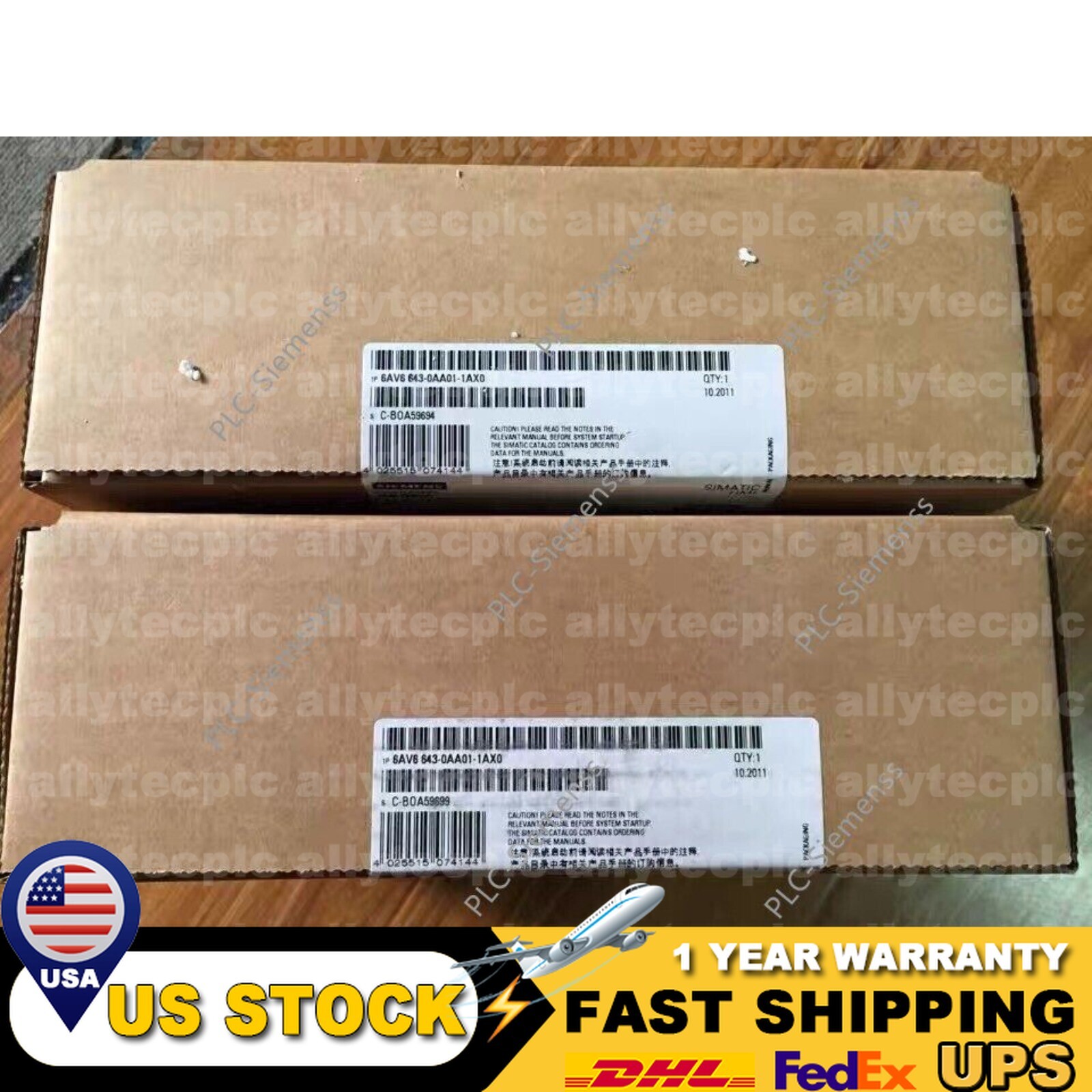 New Siemens 6AV6643-0AA01-1AX0 Touch Panel Warranty One Year