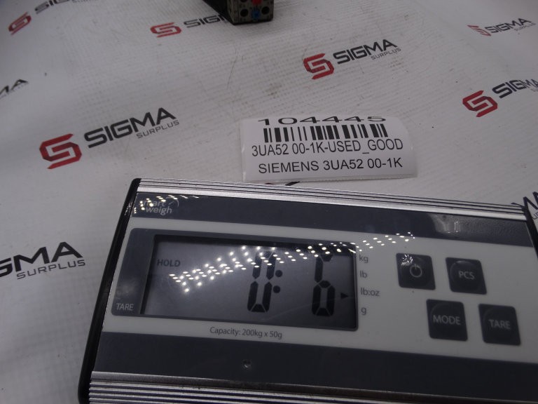 SIEMENS 3UA5200-1K RELAY
