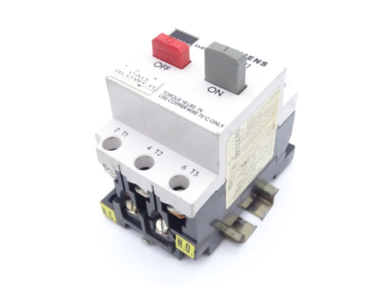 SIEMENS MSP10EA11 MOTOR STARTER