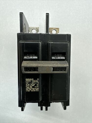Siemens/ITE/Gould BQ2-B100 2 Pole 100A 240V Circuit Breaker Type BQ w/Lugs 100 A