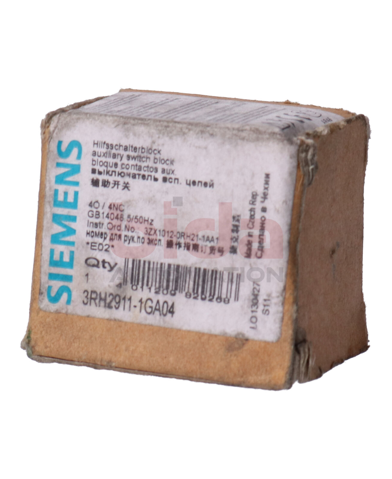 Siemens 3RH2911-1GA04 Hilfsschalterblock Auxiliary Switch Block