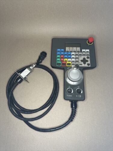 Siemens Cincinnati Milacron 3-424-2326A Hand Hold Pendant Controller w 8ft Cable
