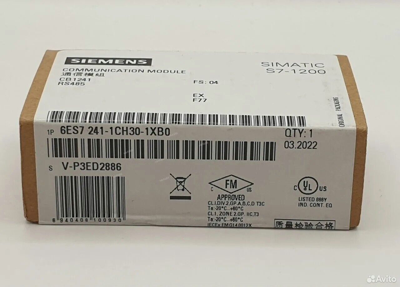 6ES7241-1CH30-1XB0 New Siemens 6ES7 241-1CH30-1XB0 SIMATIC S7-1200 CB 1241 PLC