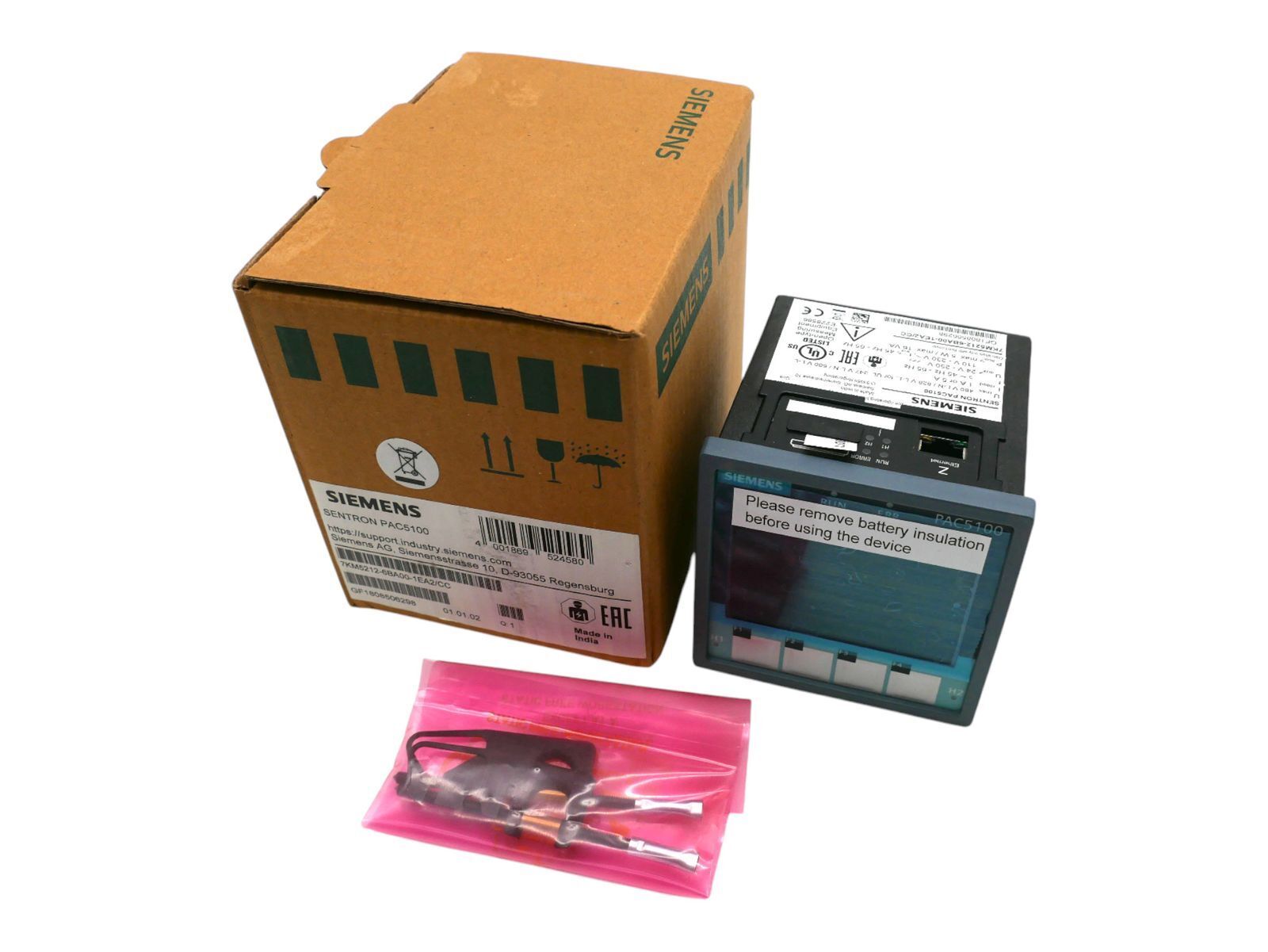 Siemens SENTRON PAC5100 7KM5212-6BA00-1EA2/CC Messgerät -unused/OVP-