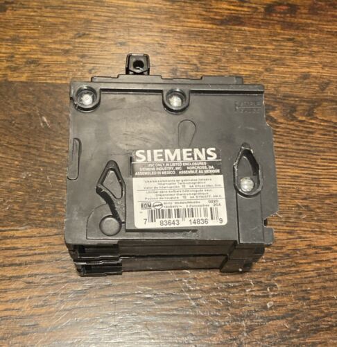 SIEMENS Q220U 20A AMP DOUBLE-POLE TYPE QP CIRCUIT BREAKER