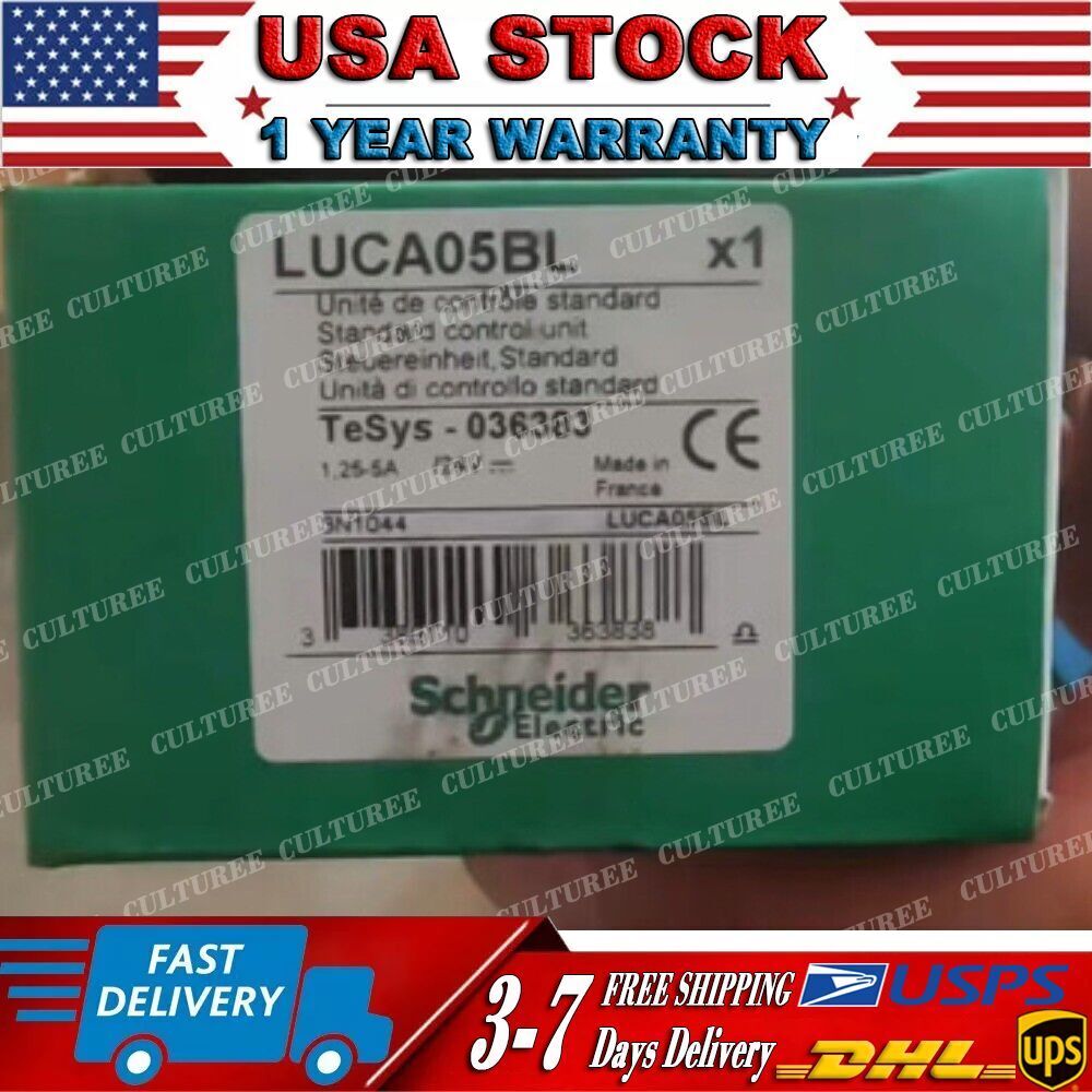 1pcs NEW Schneider LUCA05BL 1.25A-5A NSMP