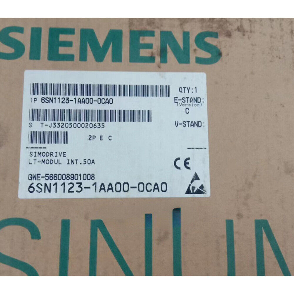 New Siemens 6SN1123-1AA00-0CA0 1PC SIM0DRIVE 611 P0wer M0dule 6SN1123-1AA00-0CA0