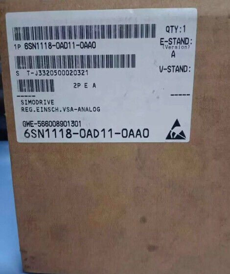 New Siemens 6SN1118-0AD11-0AA0 New 1-Axis Drives C0ntr0l Unit 6SN1118-0AD11-0AA0