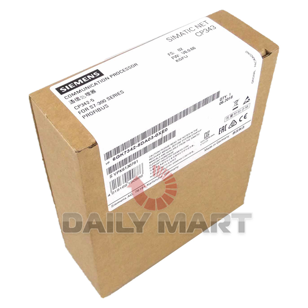 New In Box SIEMENS 6GK7 342-5DA03-0XE0 Communication Processor Module