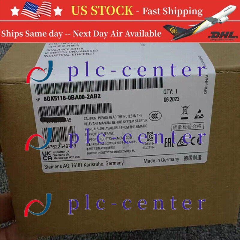 New Siemens 6GK5116-0BA00-2AB2 , 1-Year Warranty !
