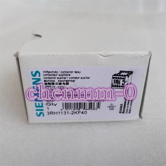 1PC NEW SIEMENS Contactor 3RH1131-2KF40 #YY