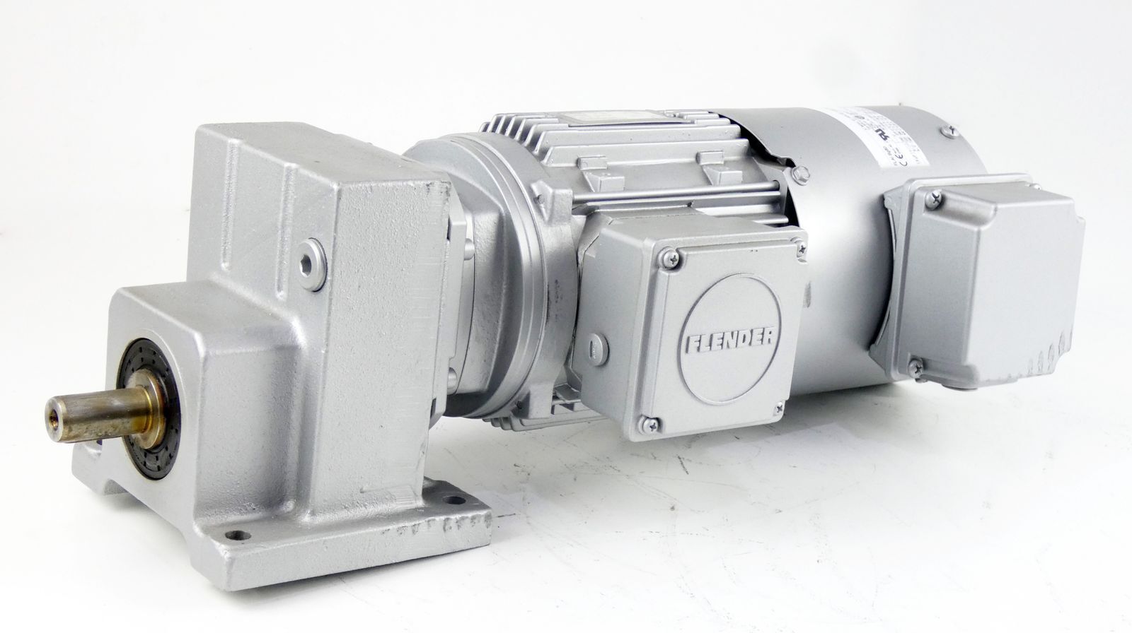 Siemens E38-M80M4F Gear Motor 0.75kW 1400rpm i=2.5 + FLAI Bg80 Fan -Unused