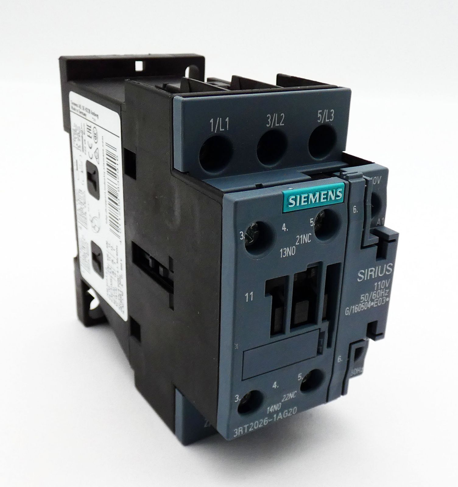 Siemens Sirius 3RT2026-1AG20 3RT2 026-1AG20 E:03 Power Contactor -Unused-