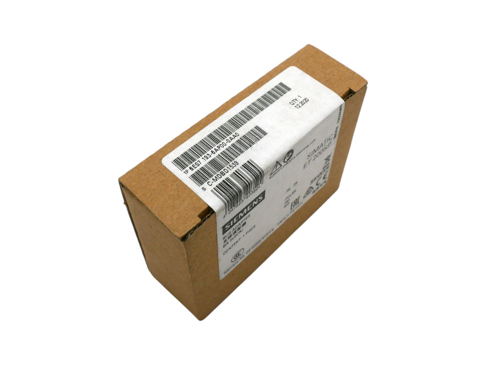 Siemens SIMATIC 6ES7 193-6AP00-0AA0 FS:05 Bus Adapter -sealed-