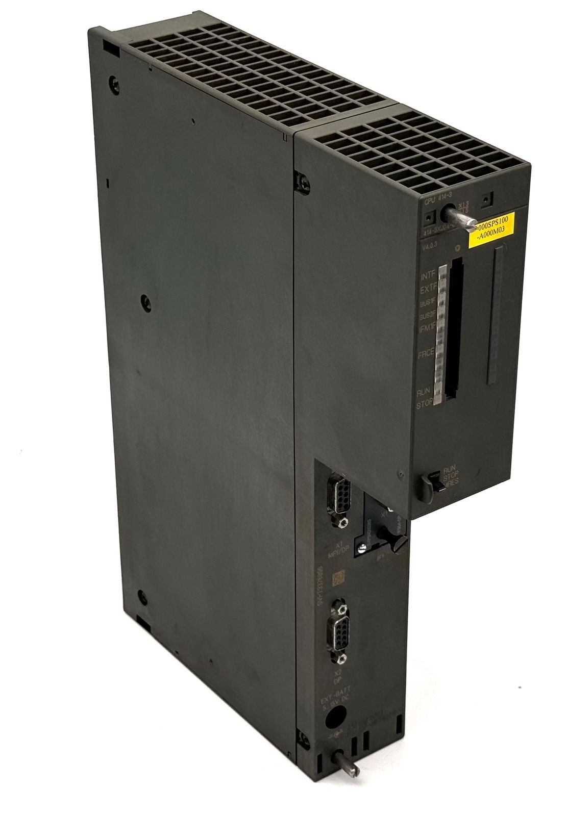 Siemens Simatic 6ES7 414-3XJ04-0AB0 E:2 V4.0.3 + 6ES7 964-2AA04-0AB0 -used/Attn.
