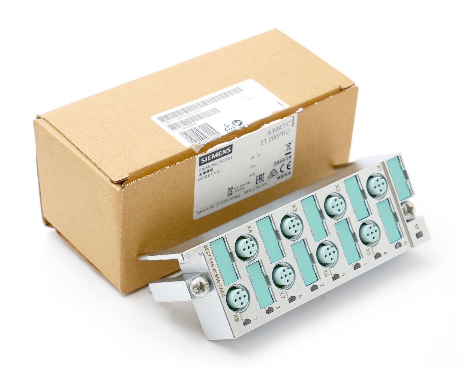 Siemens Simatic ET 200PRO 6ES7 194-4CB00-0AA0 FS: 03 connection module -unused/original packaging-