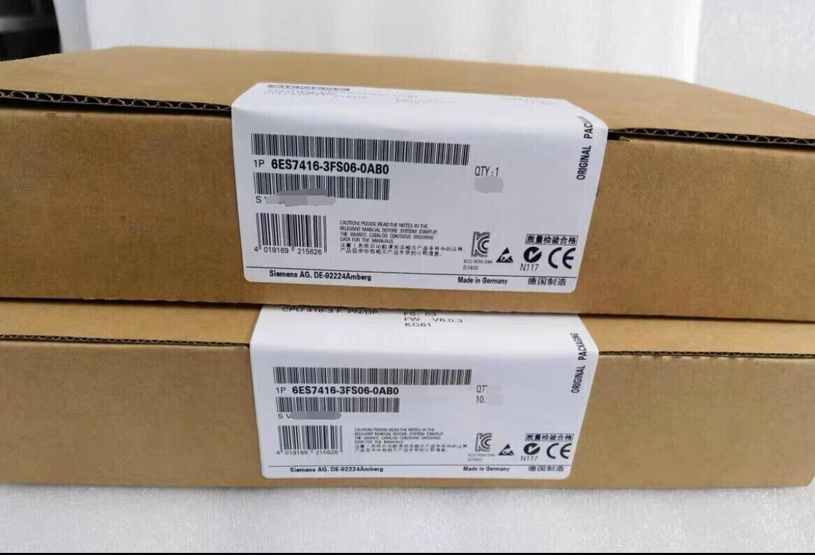1pc New Sealed SIEMENS 6ES7 416-3FS06-0AB0 6ES7416-3FS06-0AB0 w/ UPS