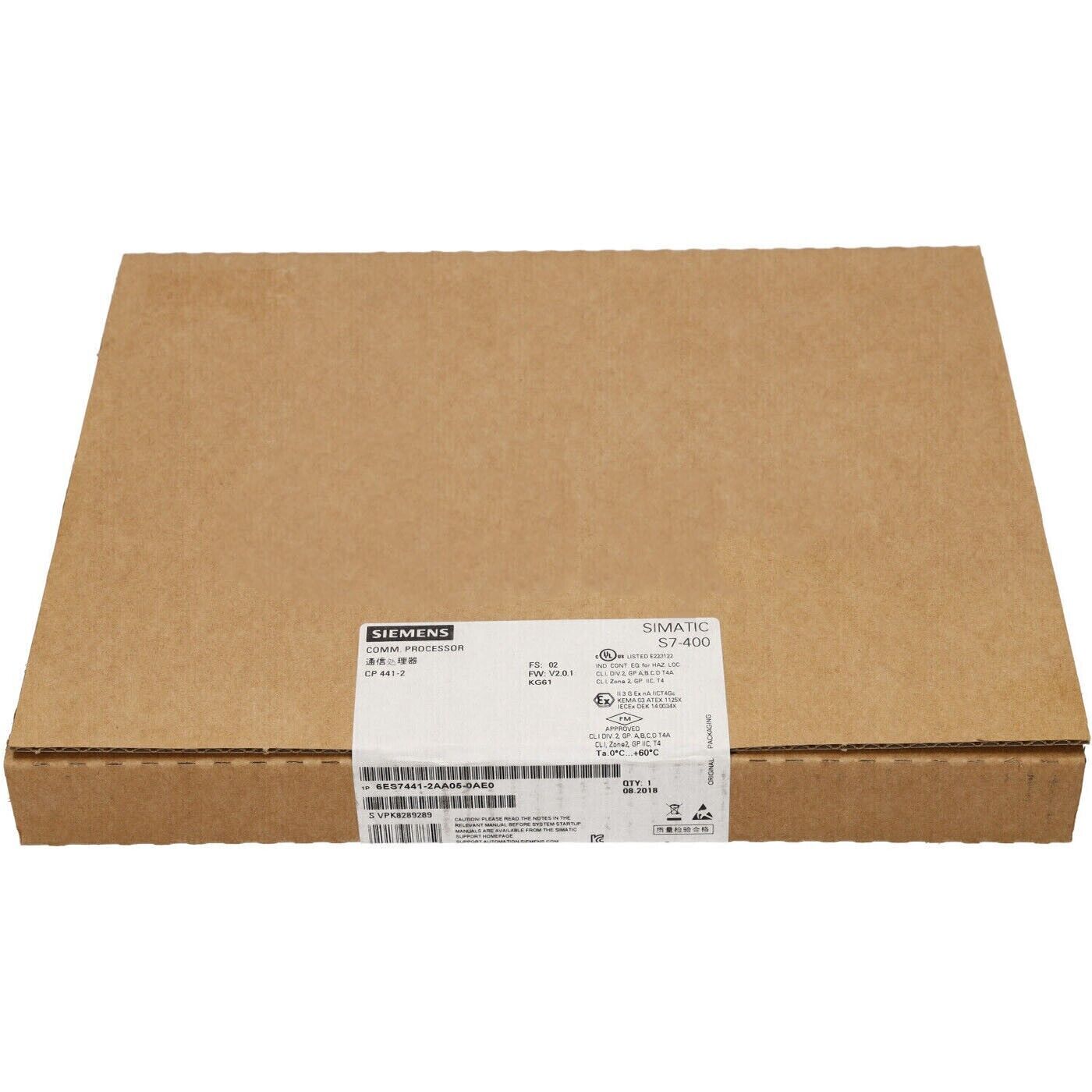 1pc New Sealed SIEMENS 6ES7 441-2AA05-0AE0 6ES7441-2AA05-0AE0 w/ PO