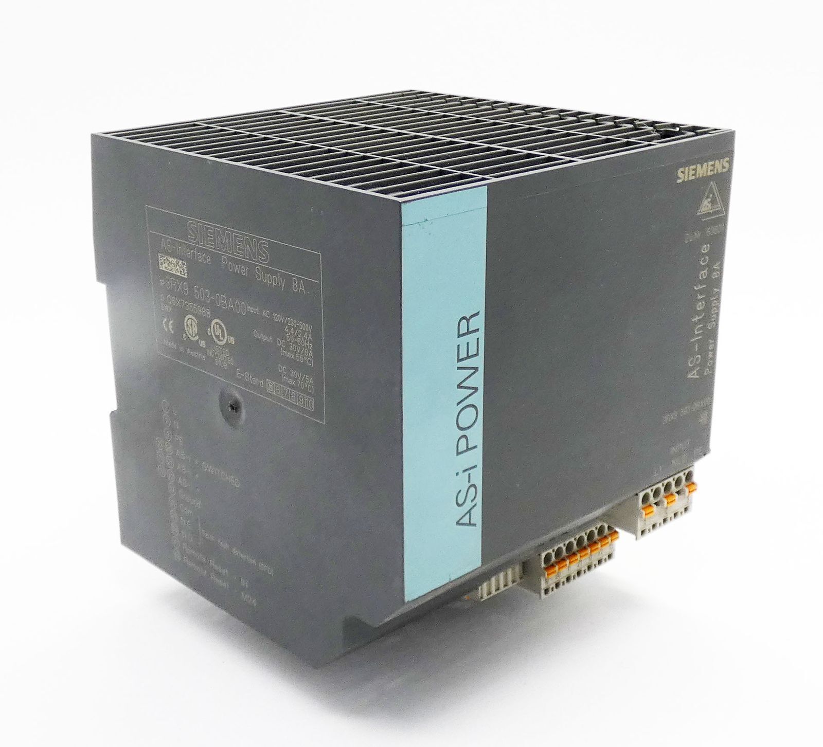 Siemens 3RX9 503-0BA00 Version:5 8A AS-Interface Power Supply -used-