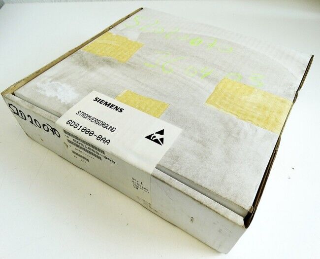 Siemens Teleperm M 6DS1000-8AA 6DS 1000-8AA E:19 Power Supply -Sealed-