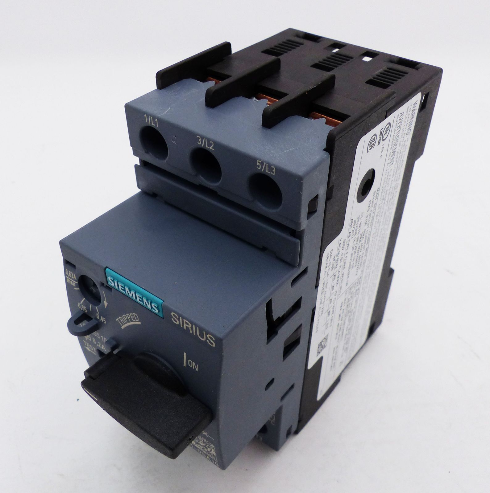 Siemens SIRIUS 3RV2021-0GA10 3RV 2021-0GA10 E-Stand: 02 Circuit Breaker -used-