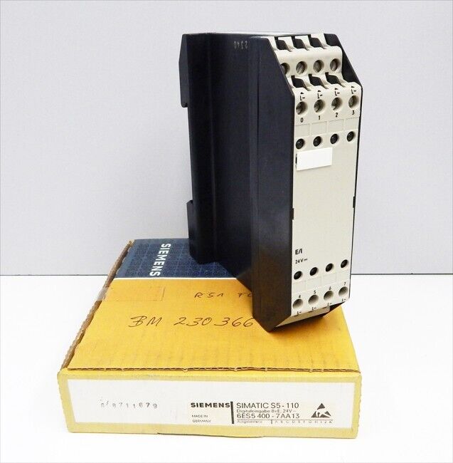Siemens Simatic S5-110 6ES5400-7AA13 Digital Input 8xE 24V DC -used-