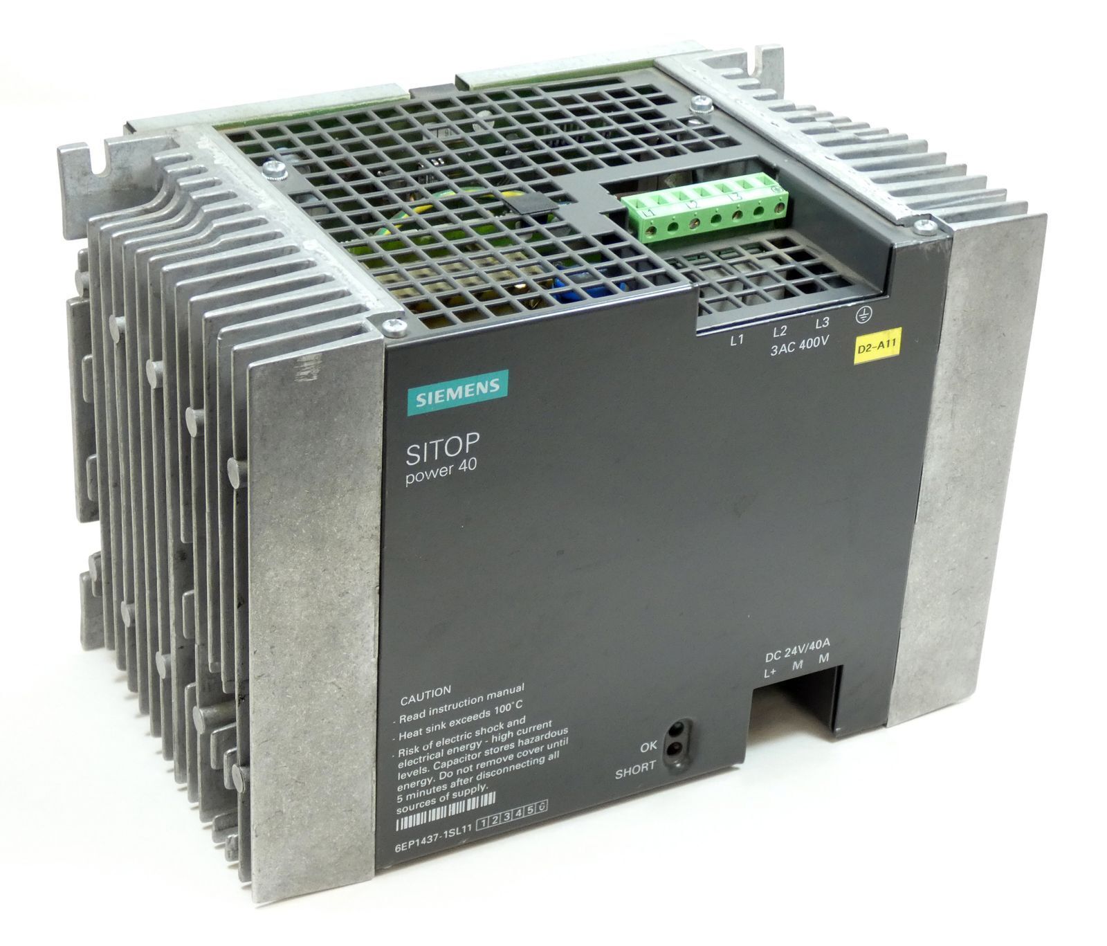 Siemens Sitop power40 6EP1437-1SL11 E-Stand: 06 Power Supply -used-