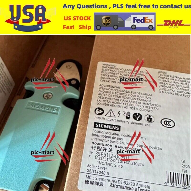 New In Box SIEMENS 3SE5112-0CE01 Limit Switch