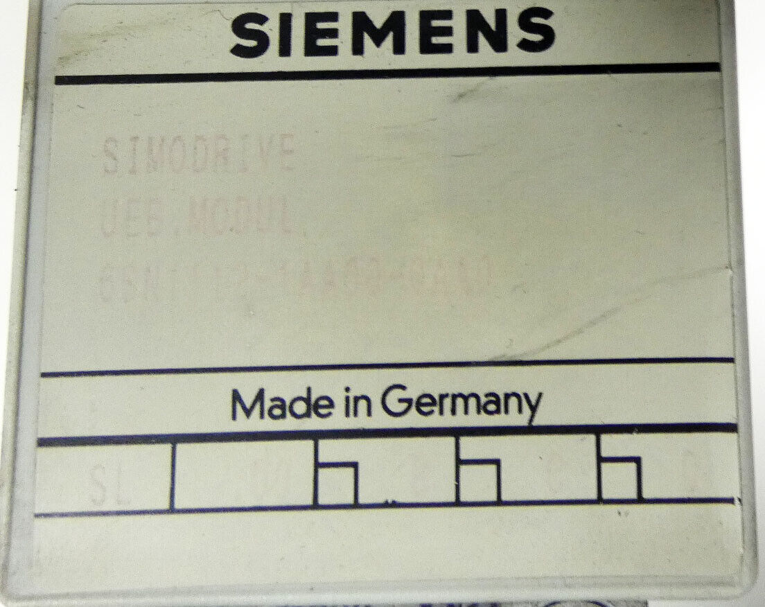 Siemens Simodrive 6SN1112-1AA00-0AA0 Version: A -used/No Cover-