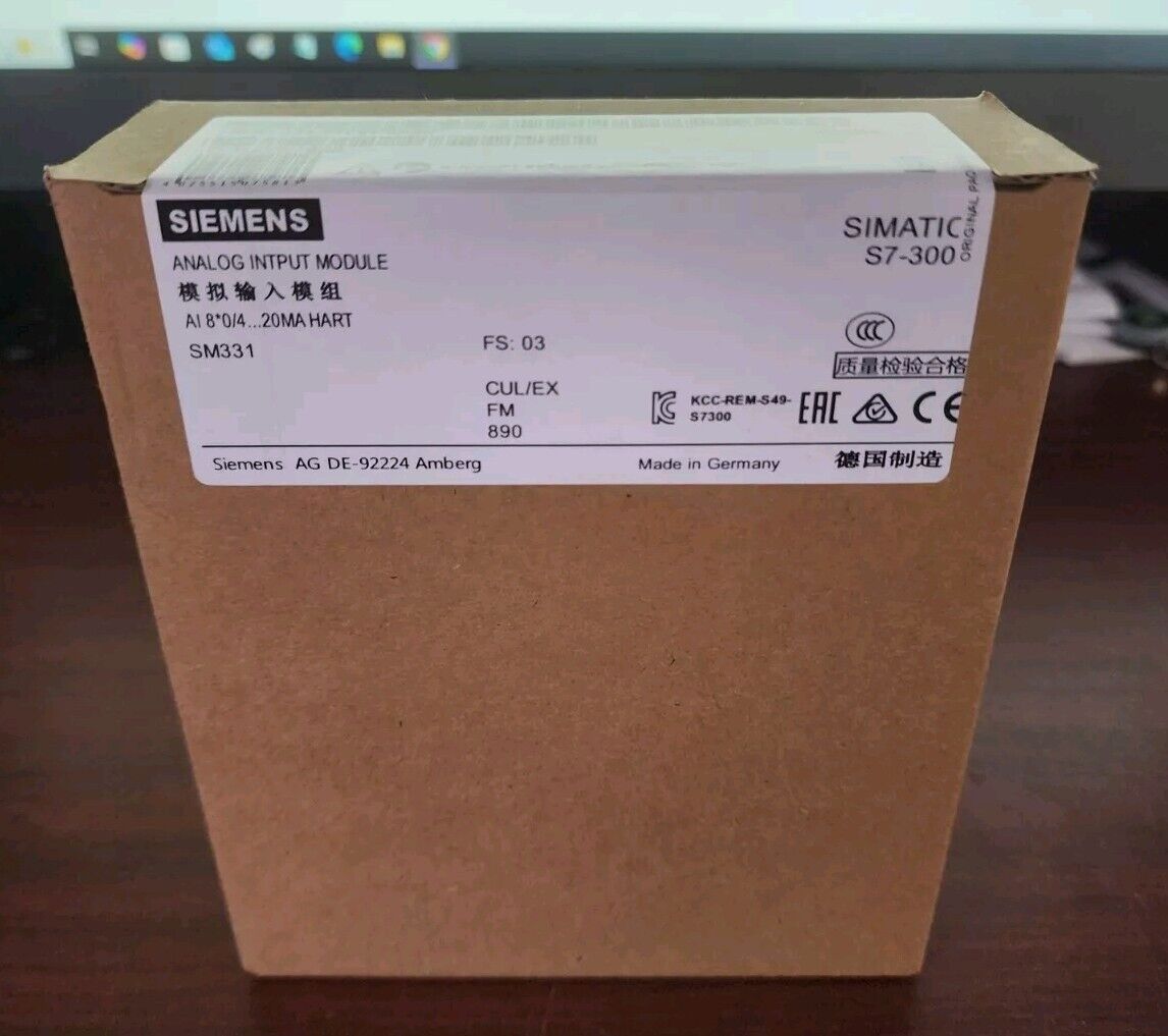 NEW ORIGINAL PACKAGING Siemens 6ES7 331-7TF01-0AB0 I/O Module - U.S. SELLER