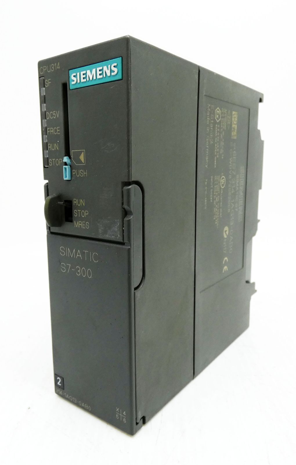 Siemens Simatic S7-300 6ES7 314-1AG13-0AB0 E:3 V2.6.6 Zentralbaugruppe -used-
