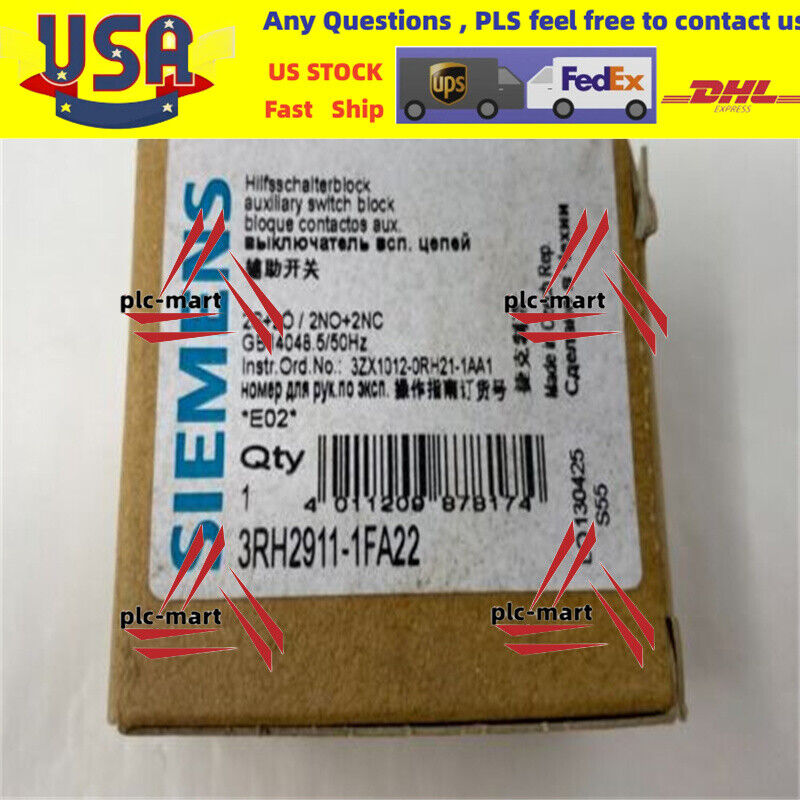 ** 1PC NEW SIEMENS 3RH2911-1FA22 free shipping