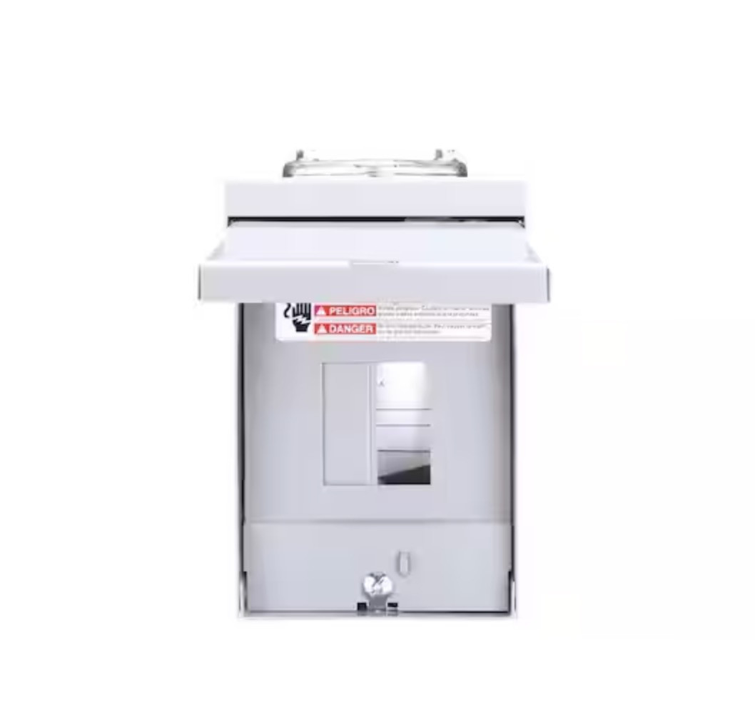 Siemens EQ 60-Amp 2-Spaces 4-Circuit Outdoor Main Lug Load Center