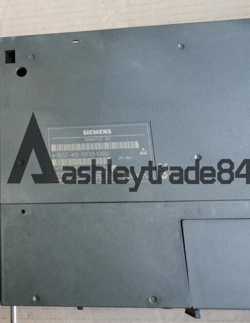 One Used Siemens 6ES7 412-1XF03-0AB0 6ES7412-1XF03-0AB0